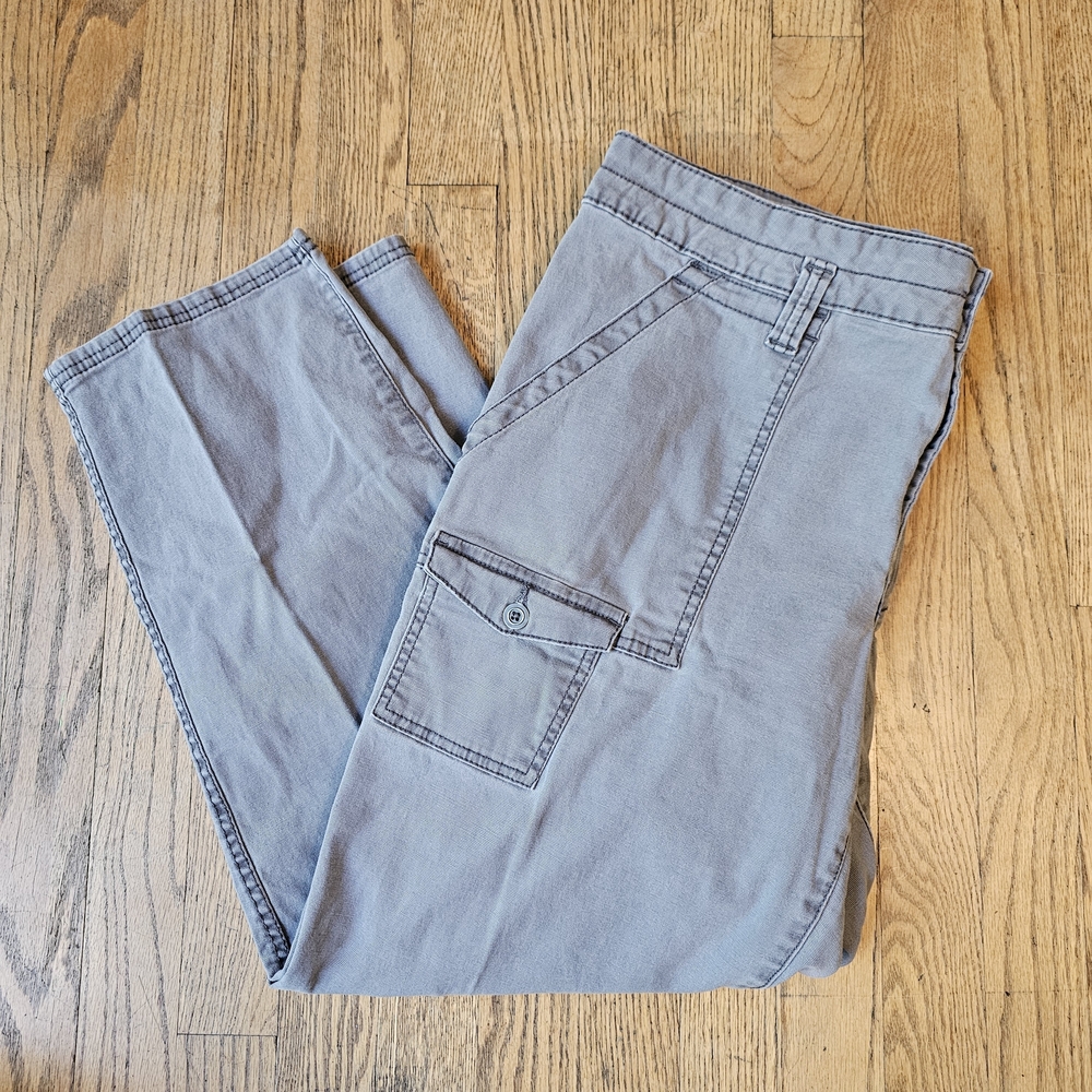 Time and Tru Women's Slate Cargo Pants Size 18